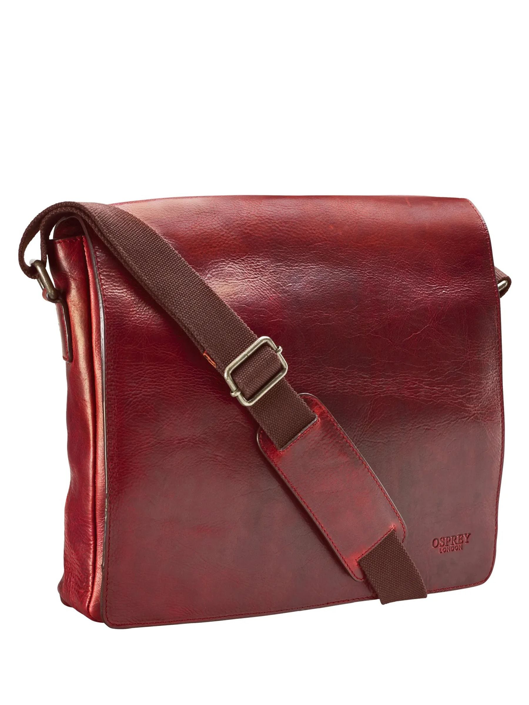 Osprey London Large Smithy messenger bag brown - British product