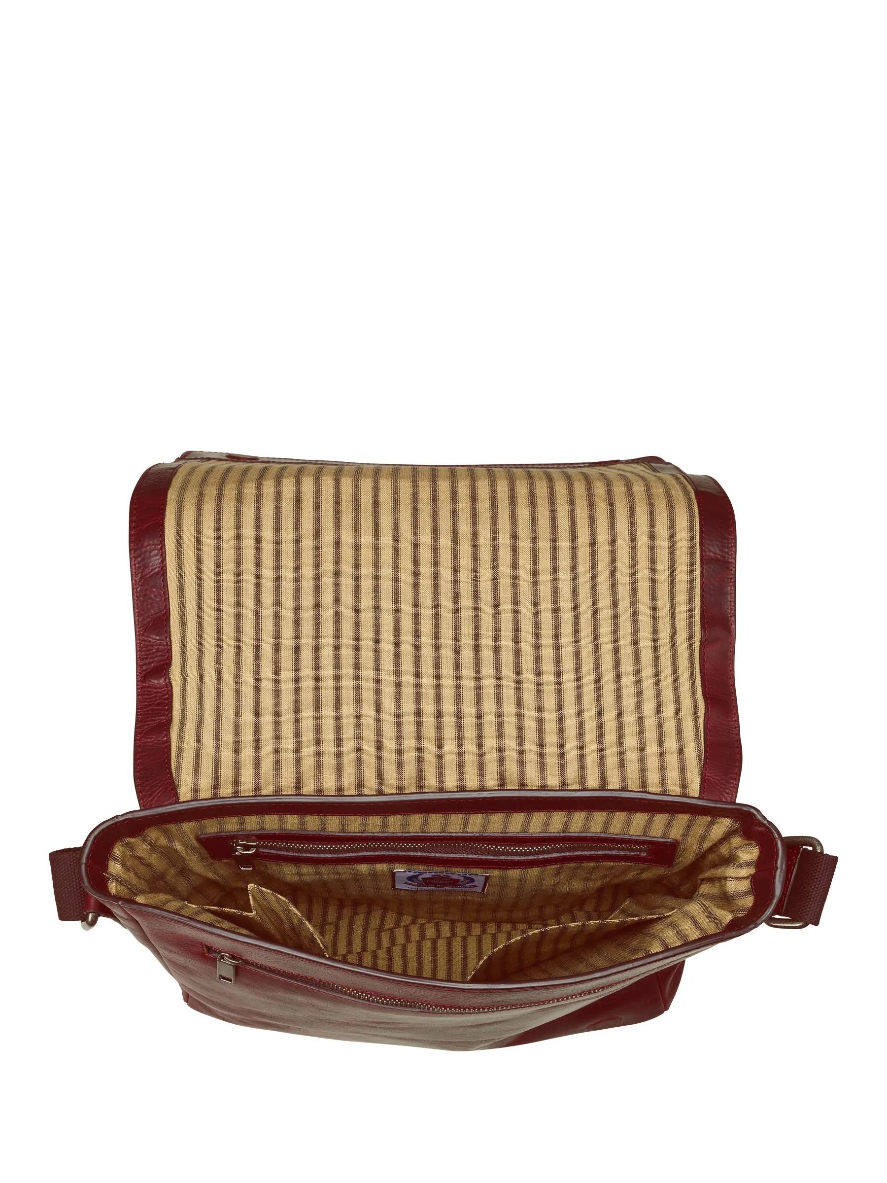 Osprey London Large Smithy messenger bag brown - British product