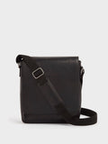 Osprey London The Baker black large leather messenger bag, UK version