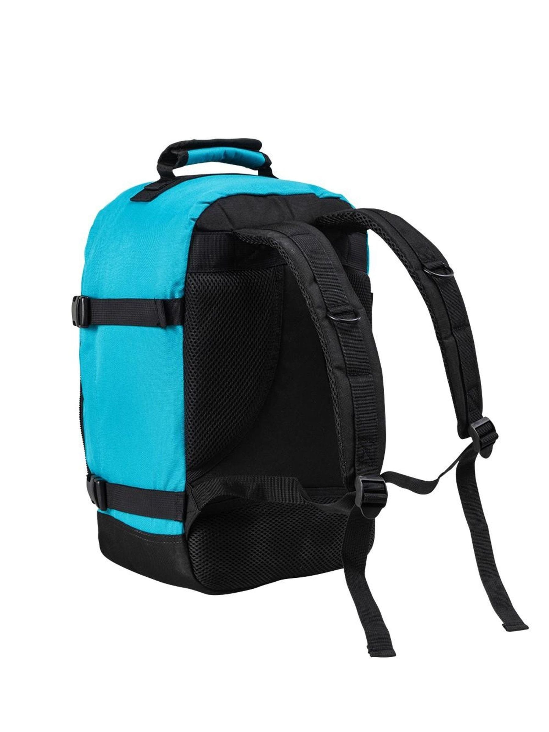 Cabin Max underseat bag teal blue 20 litre, imported from the UK