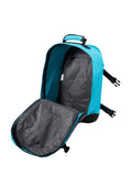 Cabin Max underseat bag teal blue 20 litre, imported from the UK