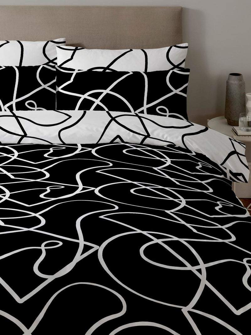 Copenhagen Home Stone Pablo Duvet Cover and Pillowcase Set