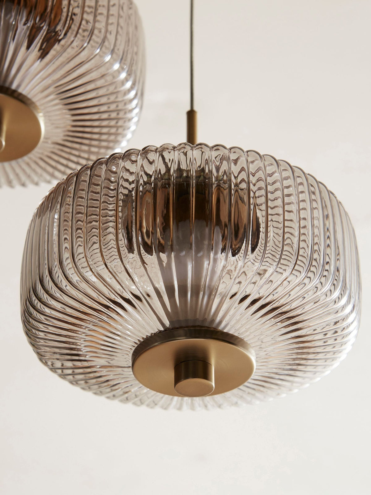 Pièce de rechange en verre cluster Matteo gris foncé pour D93658, importé du Royaume-Uni
