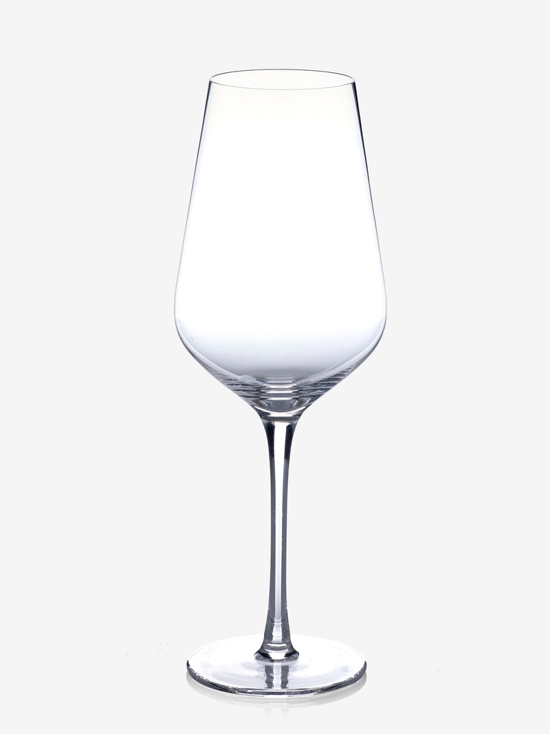 Belgravia clear crystal white wine glasses set of 4 (British brand)