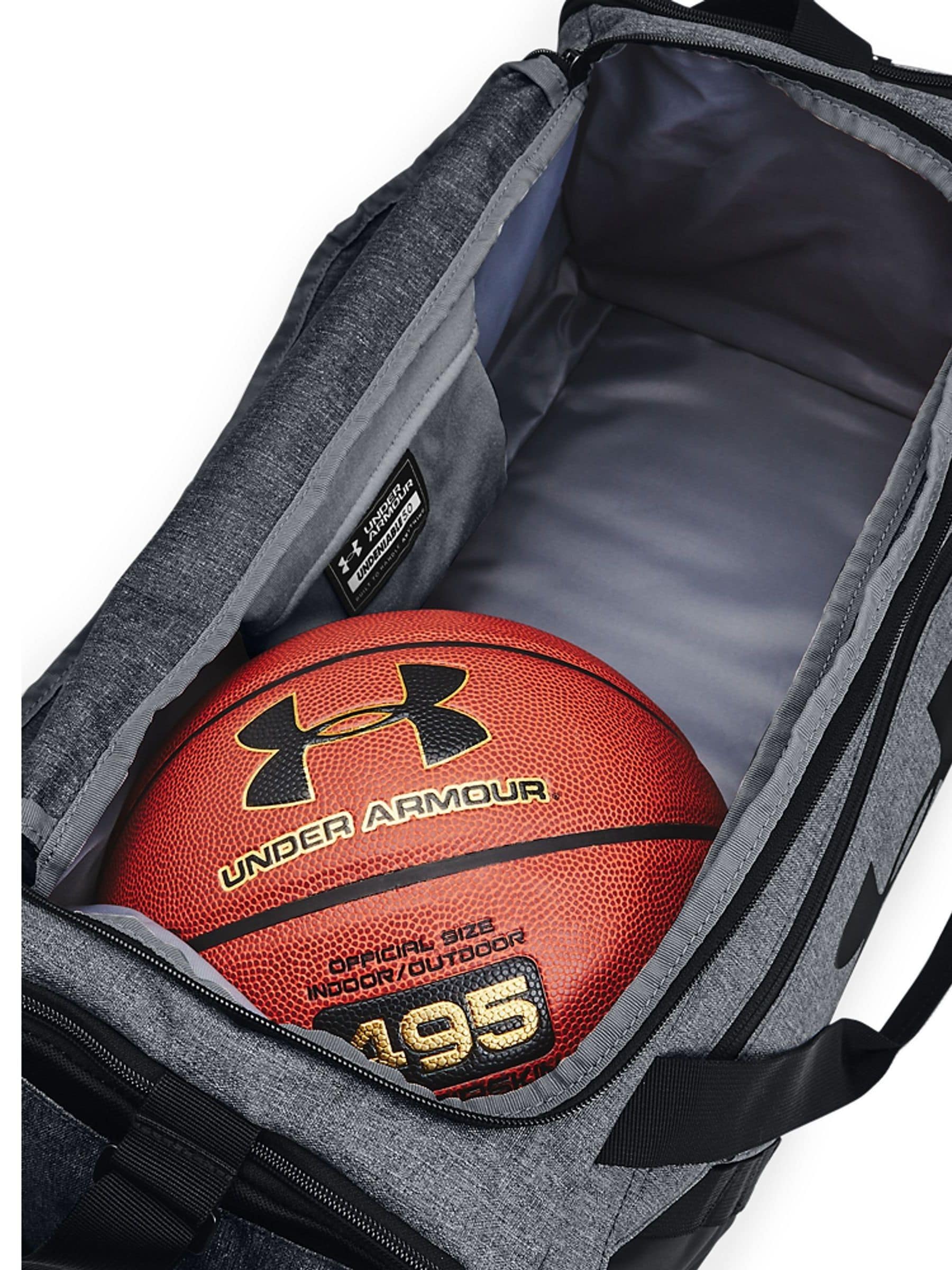 Under Armour grey Undeniable 5.0 small duffle bag, UK version