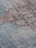 Asiatic Rugs Blue Kaya Dana washable rug, imported from the UK
