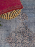 Asiatic Rugs Blue Kaya Dana washable rug, imported from the UK