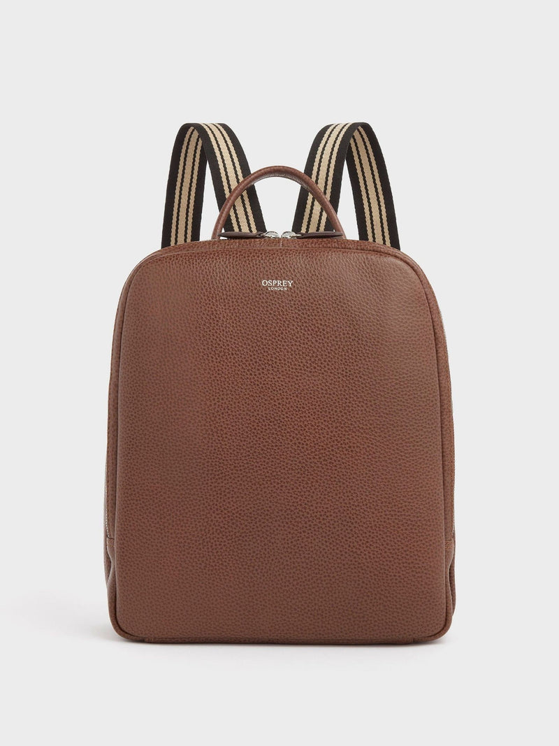 Osprey London Tan Brown leather backpack 65cm - British product