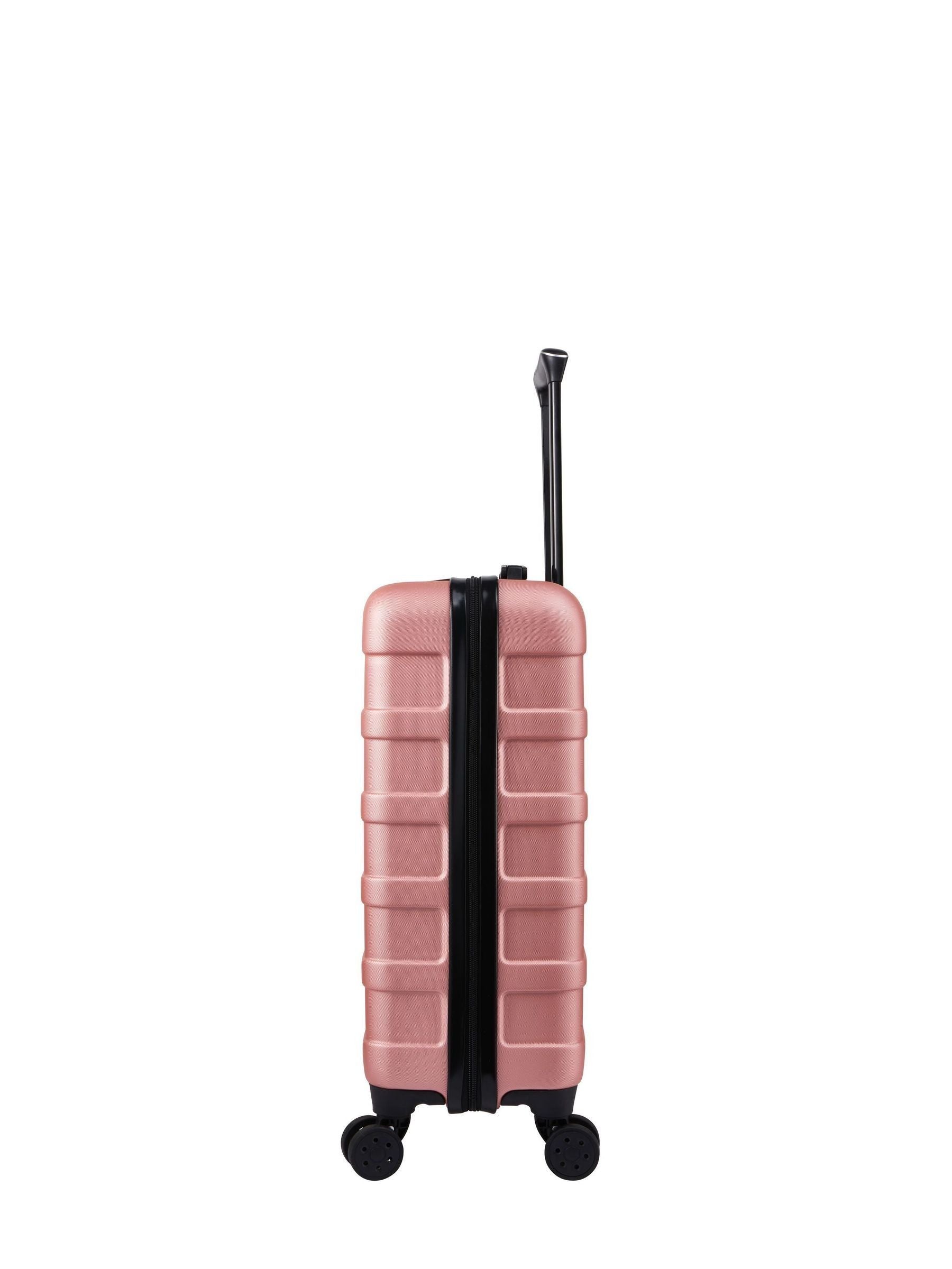 Cabin Max Pink Anode 40L cabin suitcase, imported from the UK