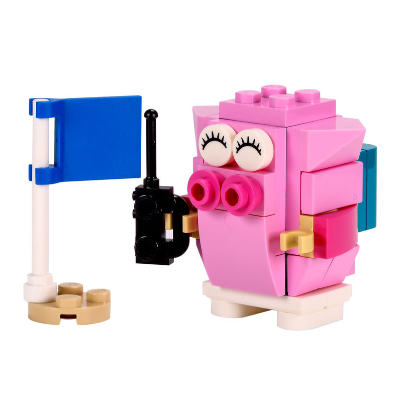 LEGO Desk Pets Pig building craft kit activity book, UK version