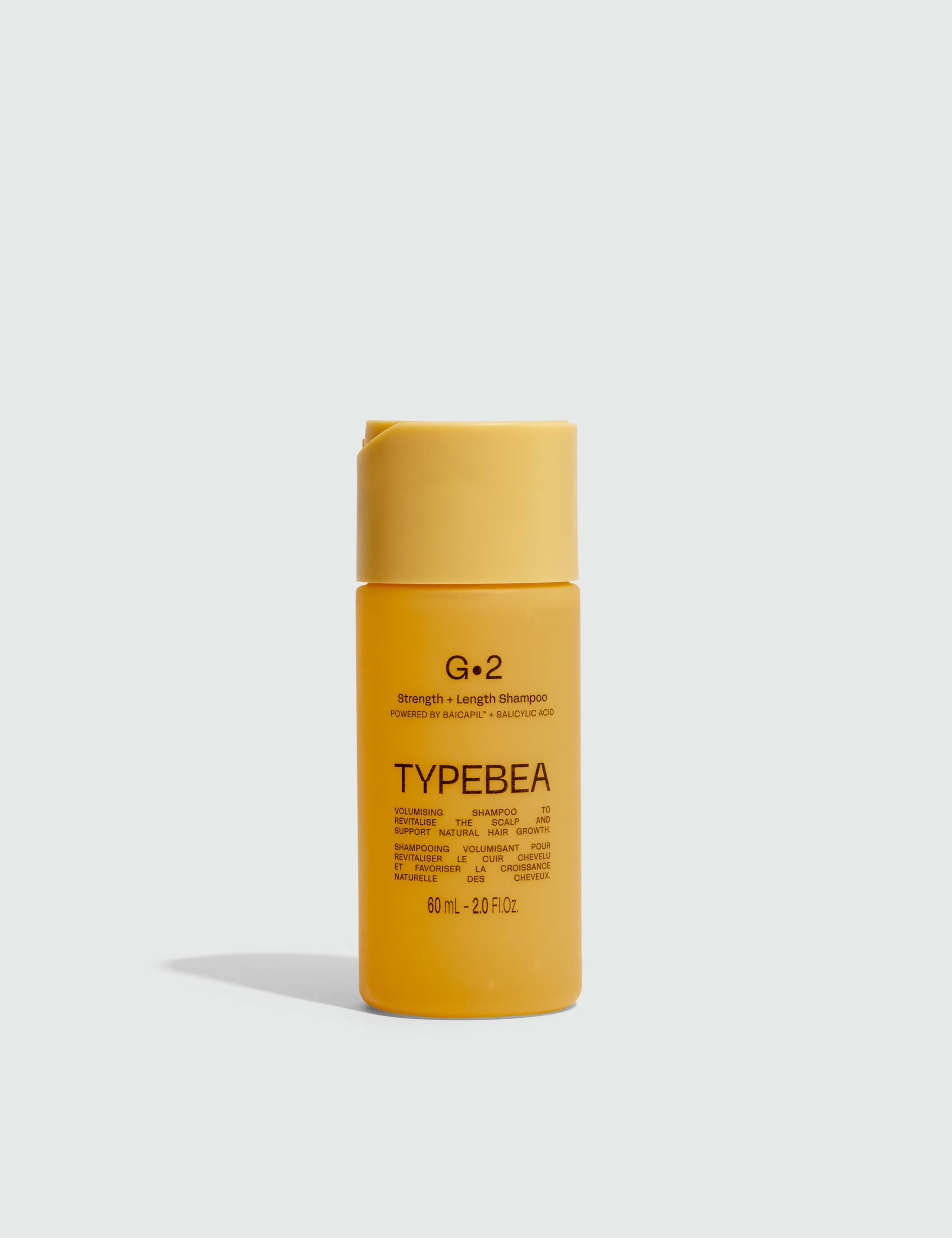 TYPEBEA Mini G2 Strength & Length Shampoo 60ml - British product