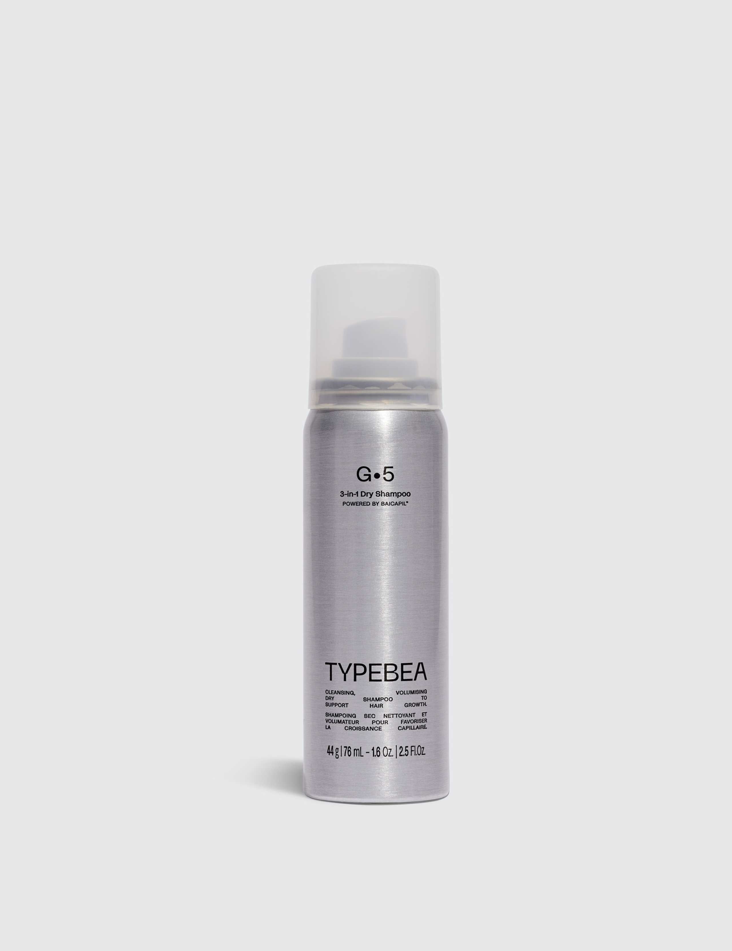 MINI G5 3-in-1 dry shampoo 76ml, imported from the UK