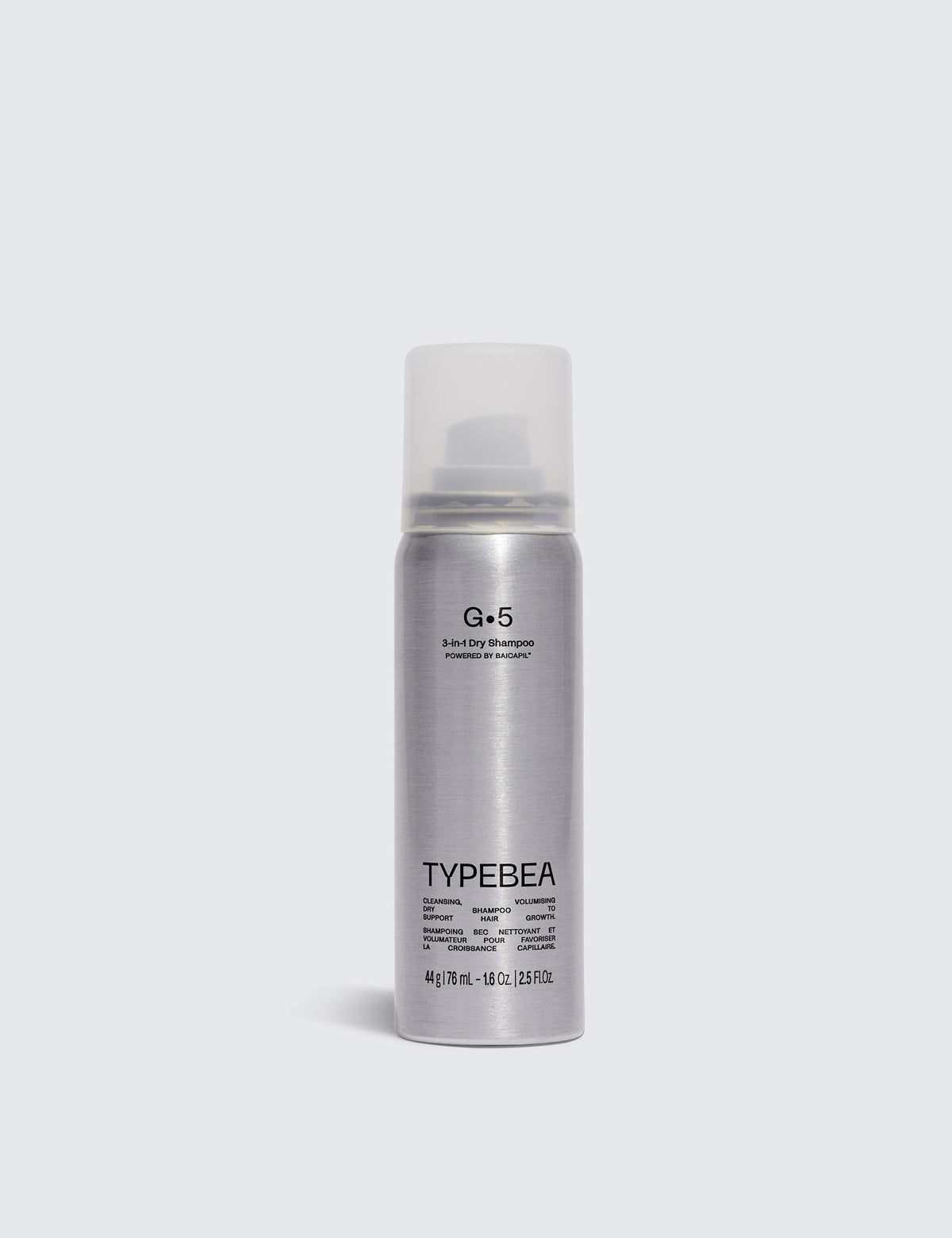 MINI G5 3-in-1 dry shampoo 76ml, imported from the UK