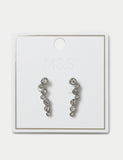 Climber stud earrings 21mm, UK version