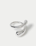 Skinny Twist Ring metal ring (British brand)