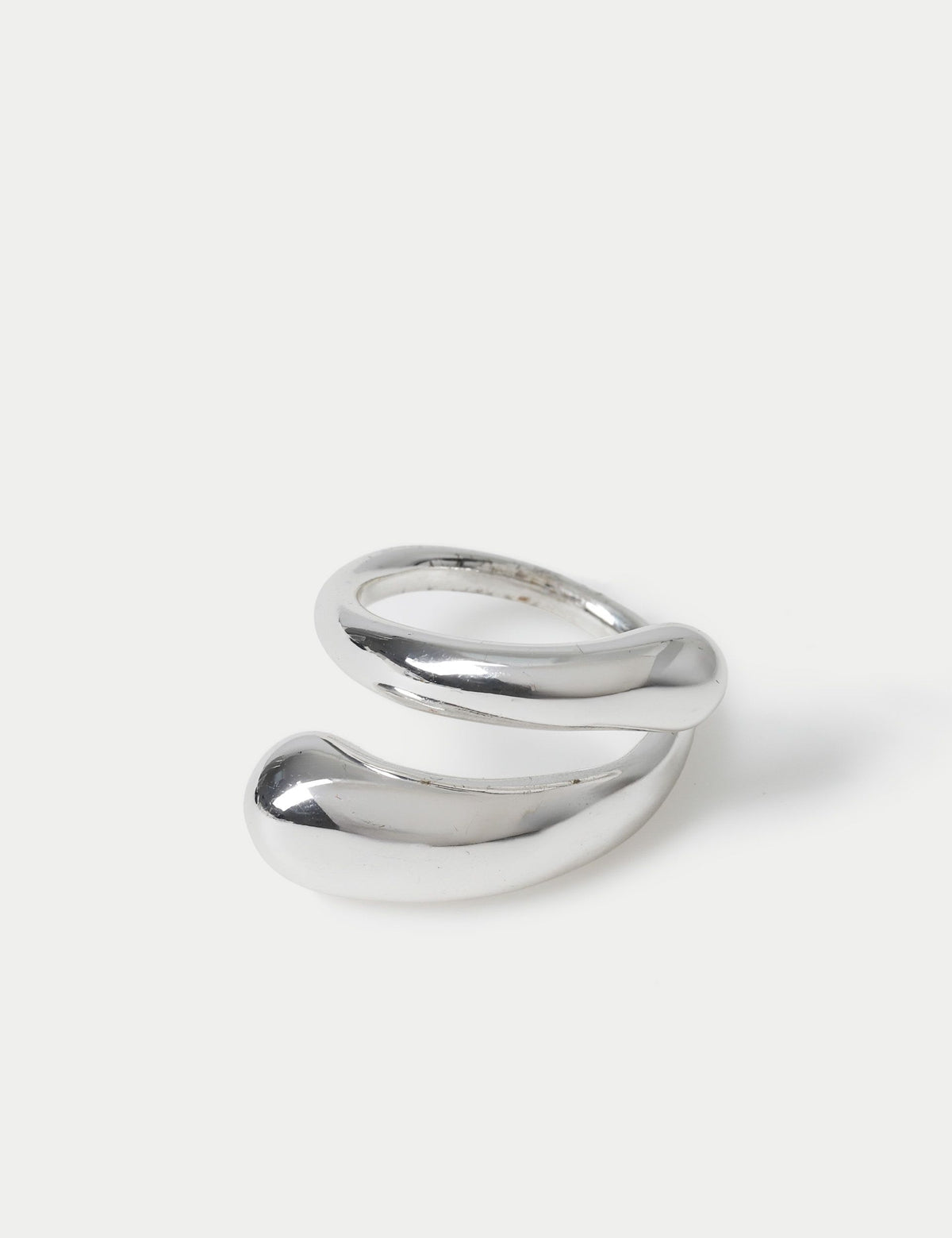 Skinny Twist Ring metal ring (British brand)