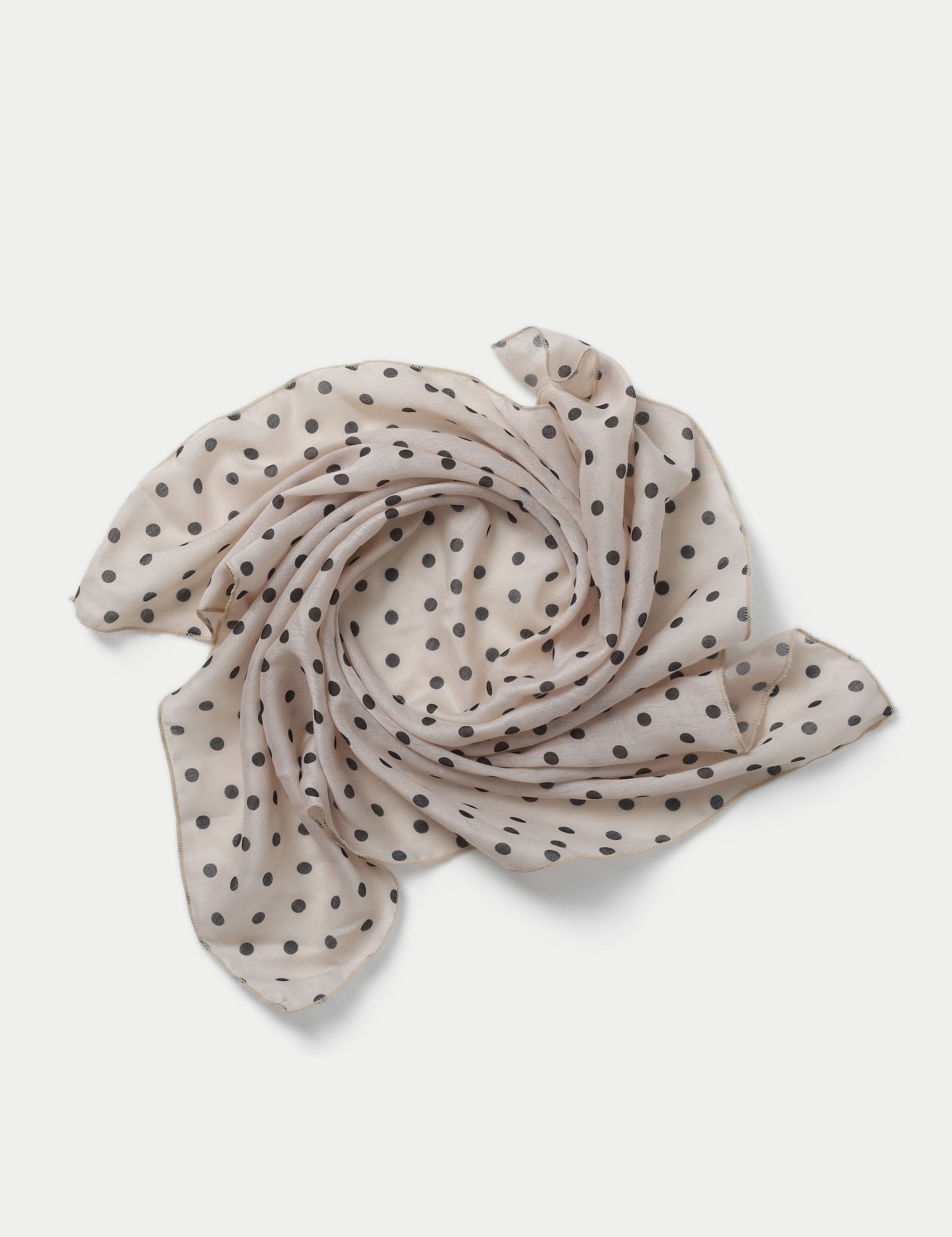 M&S polka dot scarf - British product