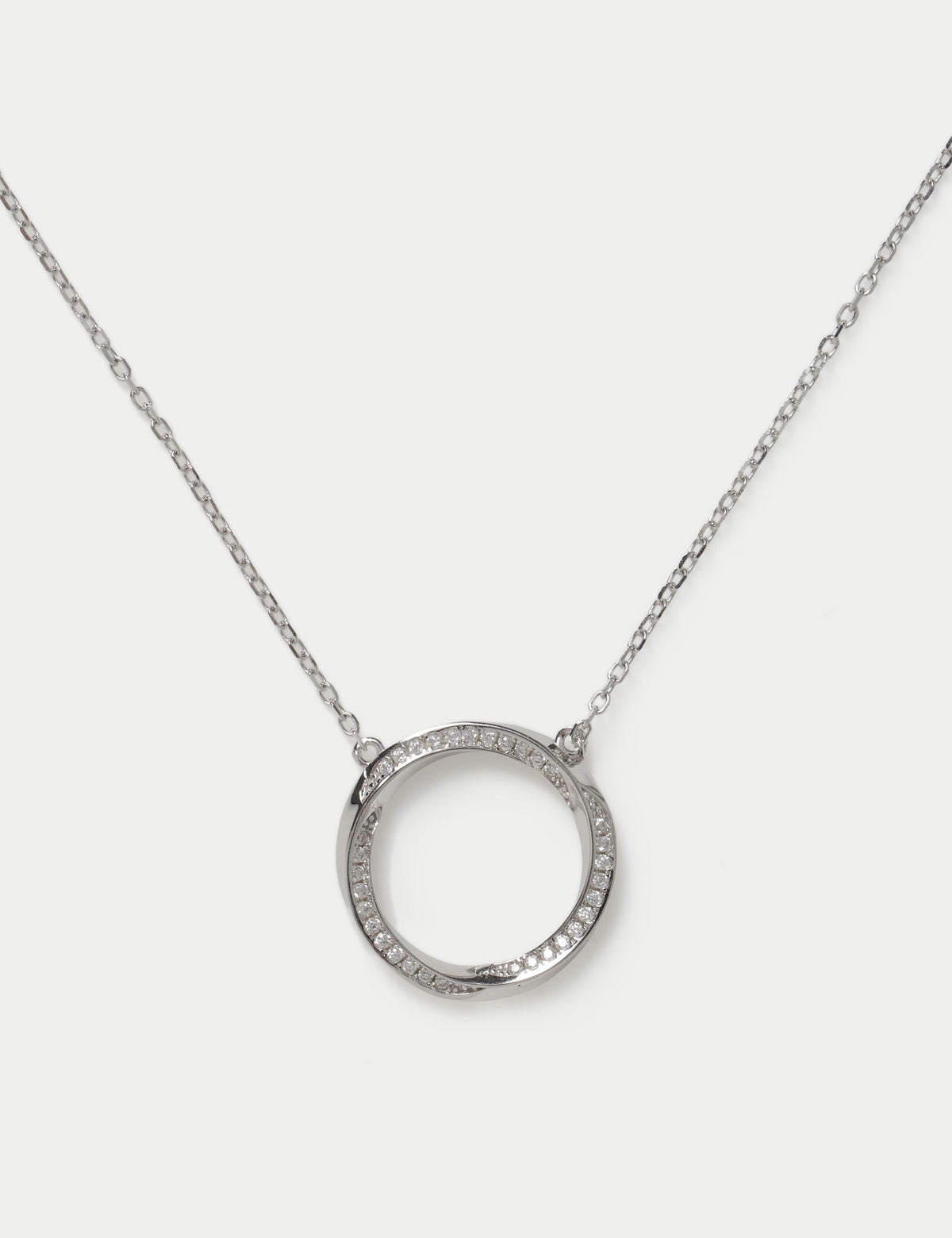 Sterling silver earring necklace set - British product