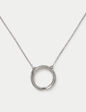 Sterling silver earring necklace set - British product