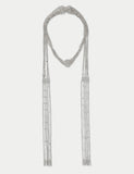 Multi Row Chain Scarf necklace, imported from the UK