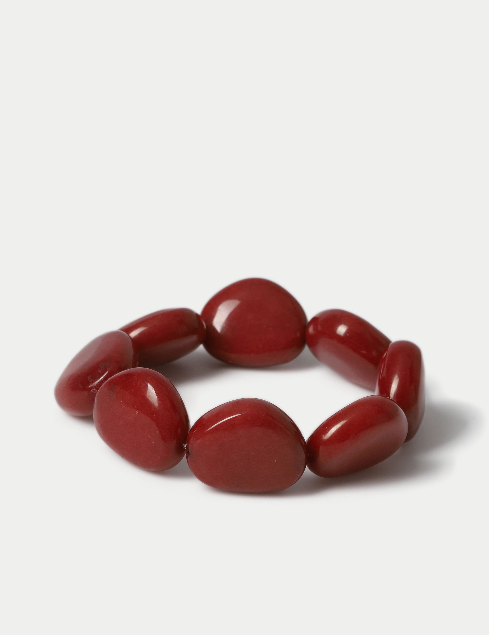 Natural stone bracelet, mixed material style, imported from the UK