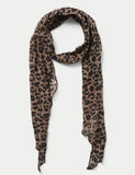 TP Leopard Skinny Scarf (British brand)