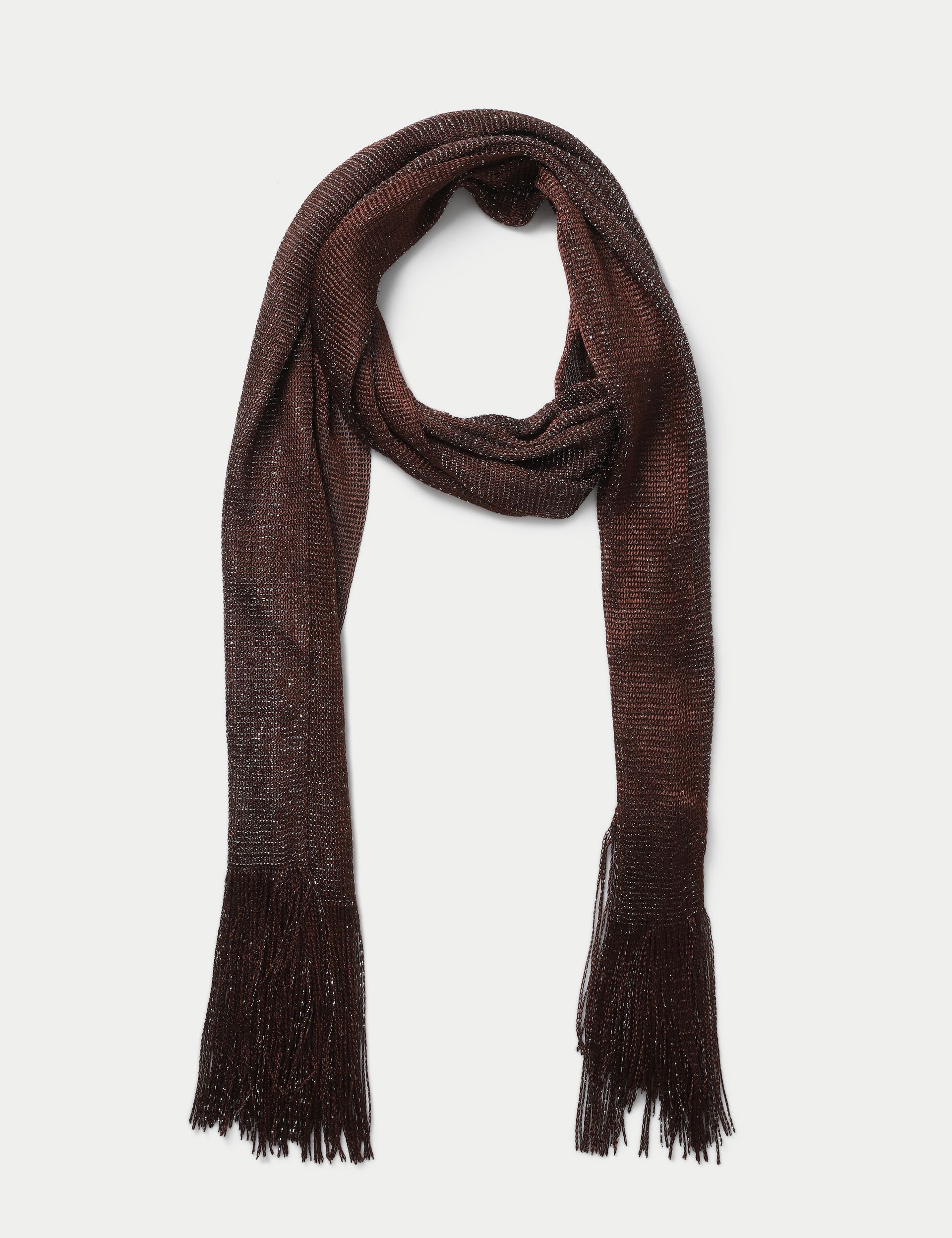 Tassel scarf 100% polyester British product