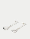 M&S Tear Stick drop earrings with 50mm stud design, UK version