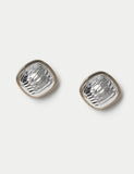 M&S mixed metal textured stud earrings, UK version