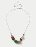 M&S Natural Stone Pearl Necklace 450mm - British product