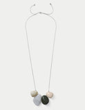 M&S mixed resin necklace 600mm - British product