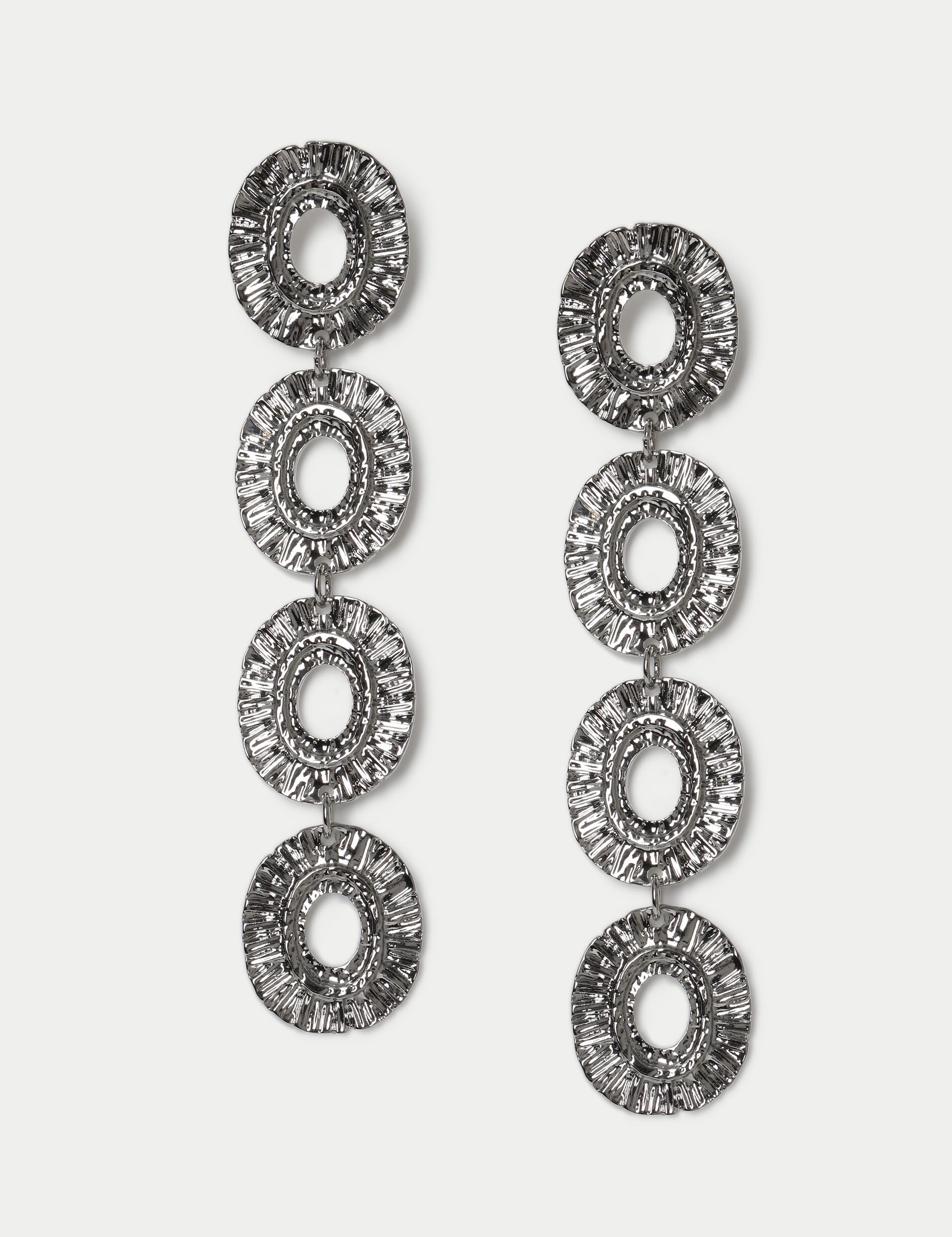 M&S Circle Link Drop Earrings, UK version