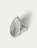 AUTOGRAPH stud earring 44mm metal finish, imported from the UK