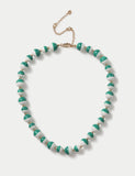 M&S ceramic necklace with clasp fastening, UK version