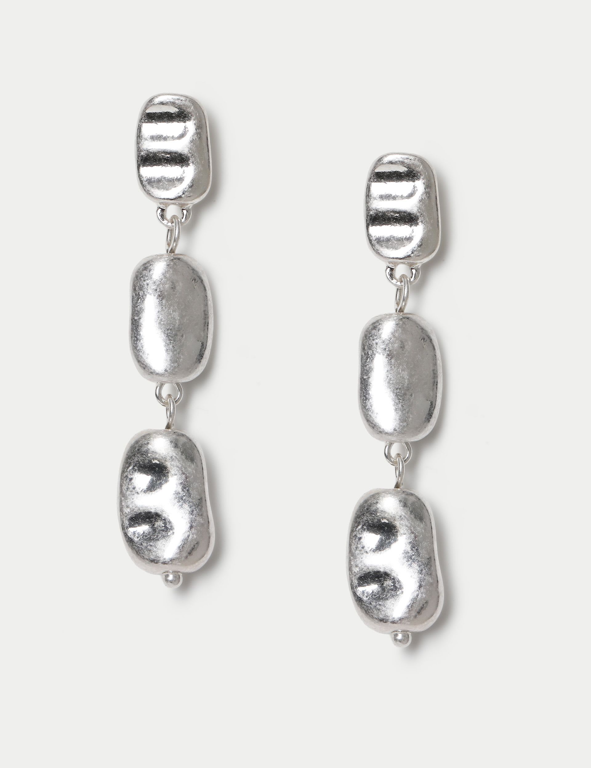 M&S nugget drop earrings 60mm, UK version
