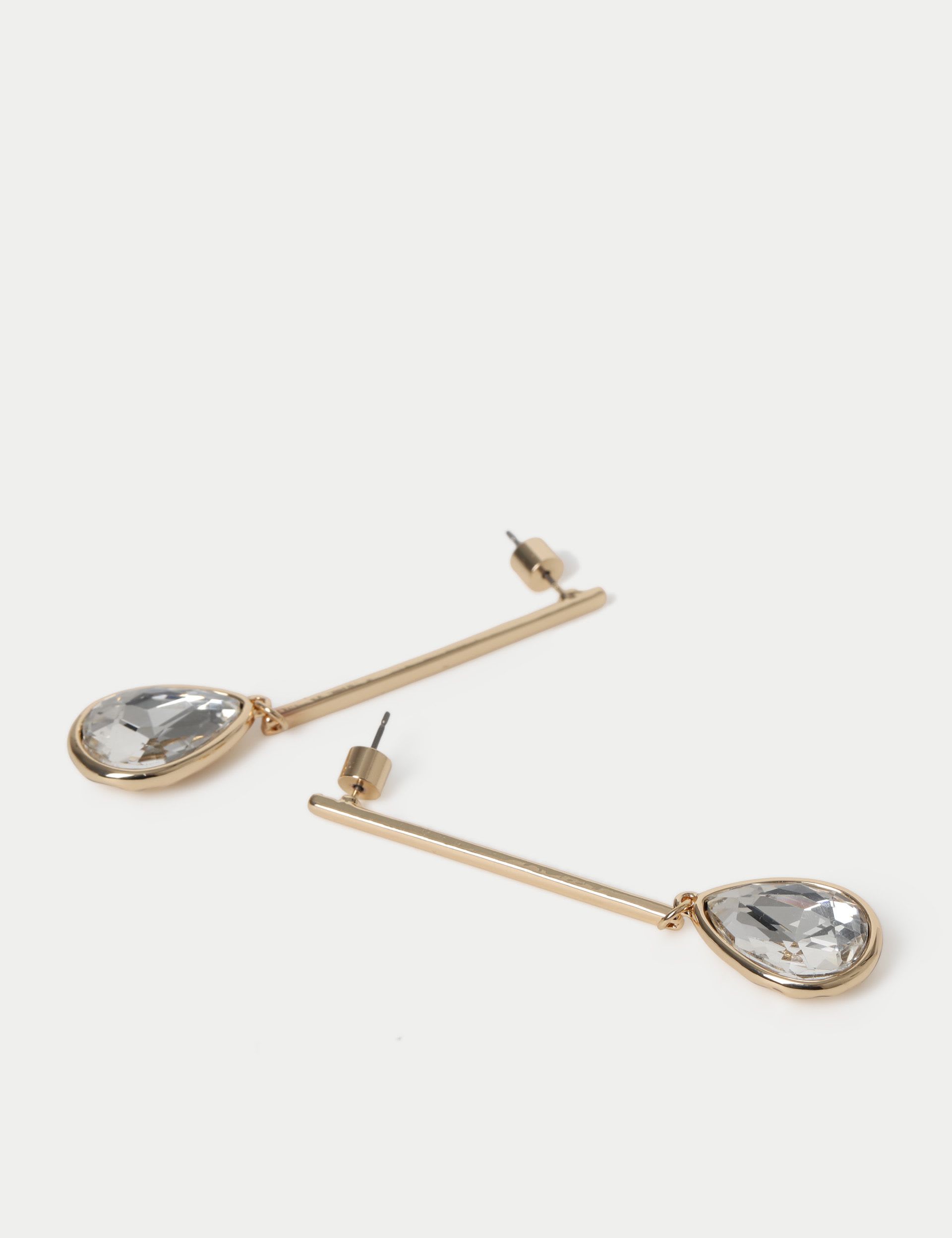 M&S drop earrings glass design, UK version