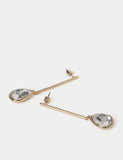 M&S drop earrings glass design, UK version