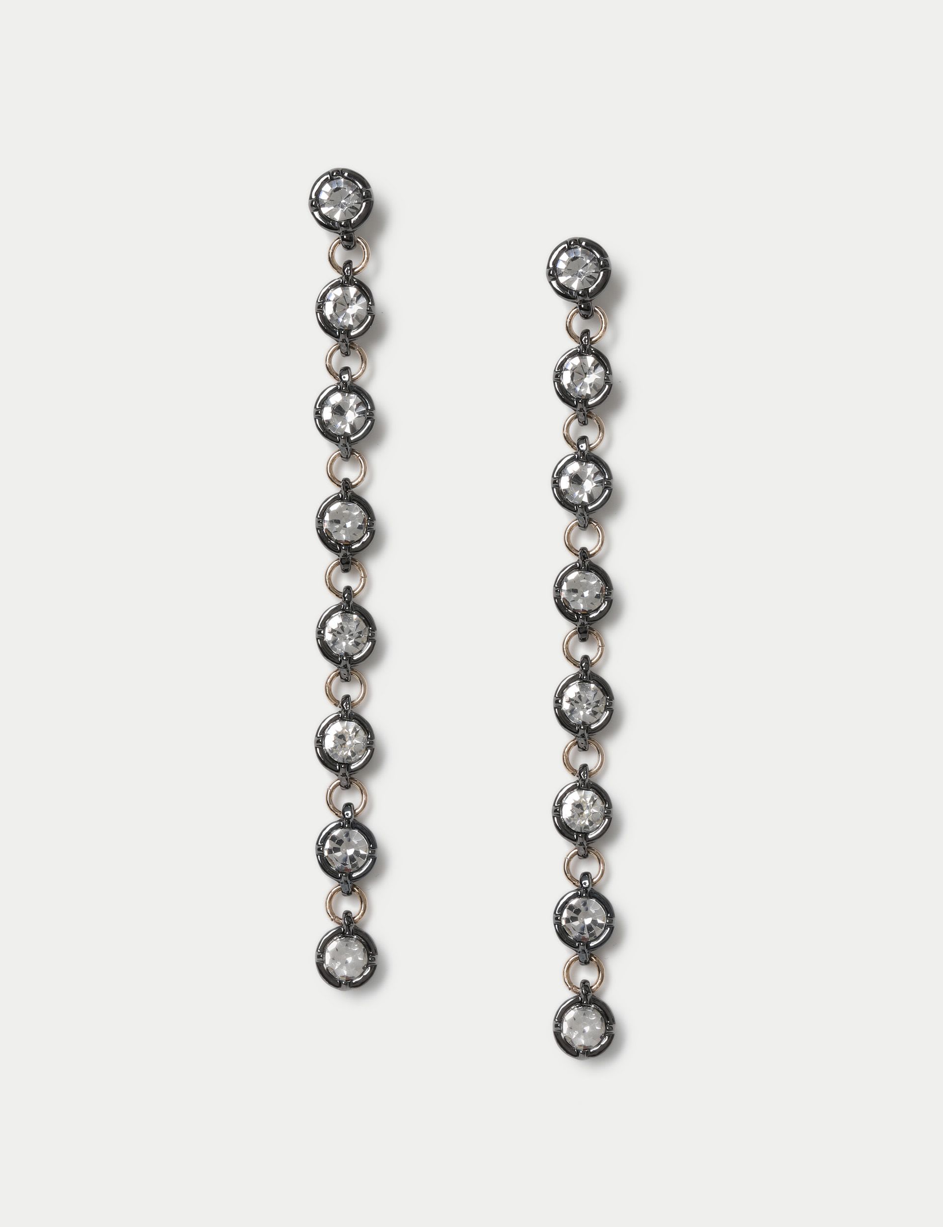 M&S glass drop earrings, UK version