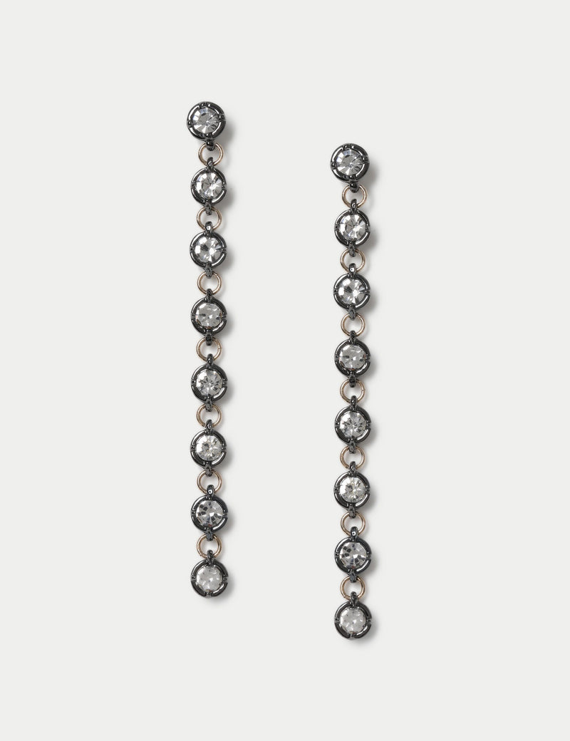 M&S glass drop earrings, UK version