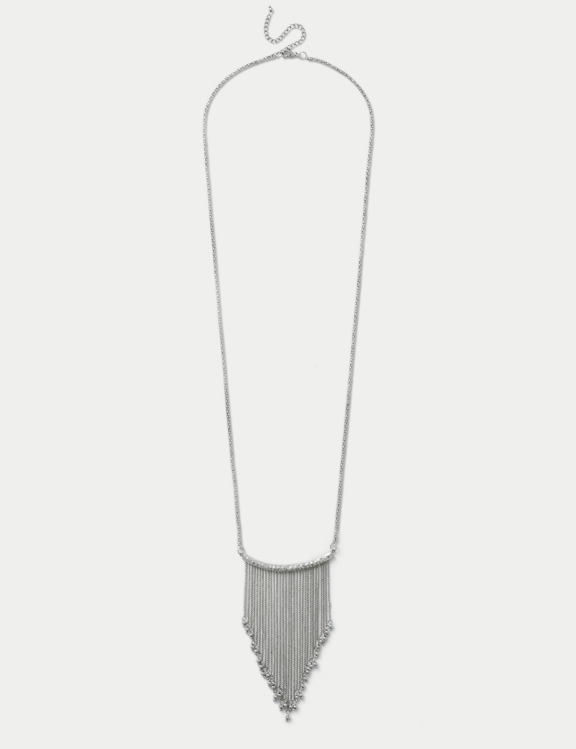 M&S long tassel pendant necklace 40mm (British brand)