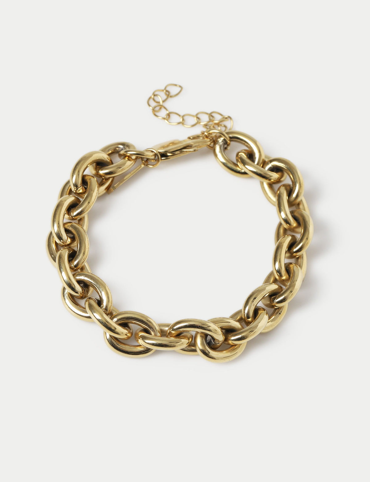 Autograph chunky chain bracelet stainless steel (British brand)