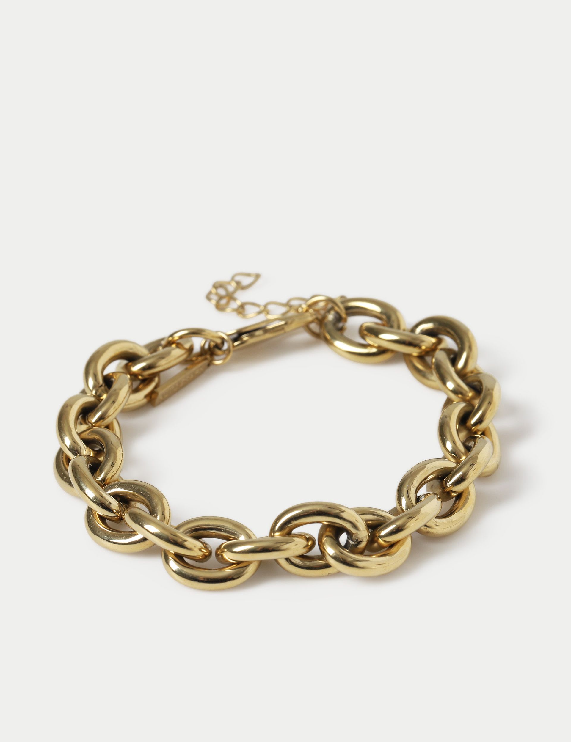 Autograph chunky chain bracelet stainless steel (British brand)