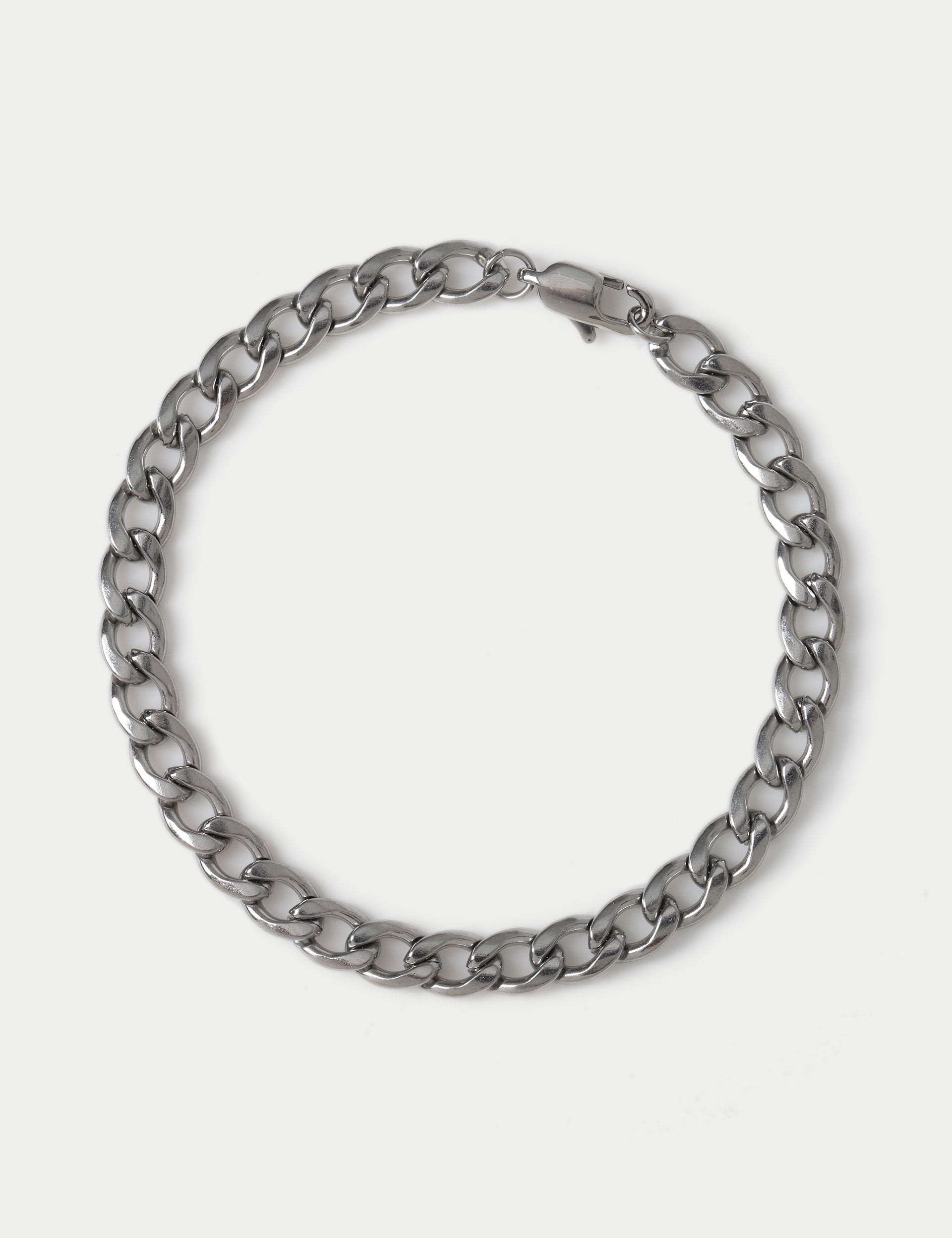 M&S waterproof stainless steel chain bracelet (British brand)