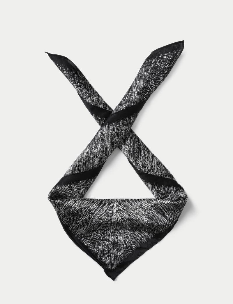 Autograph patterned silk scarf - British product