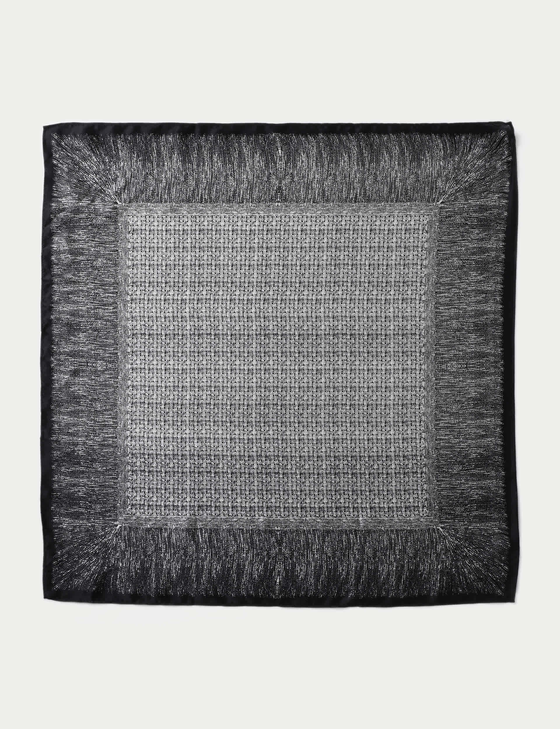 Autograph patterned silk scarf - British product