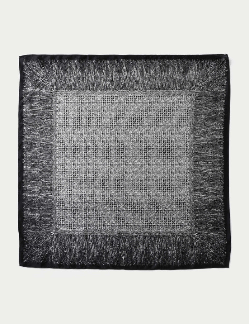 Autograph patterned silk scarf - British product