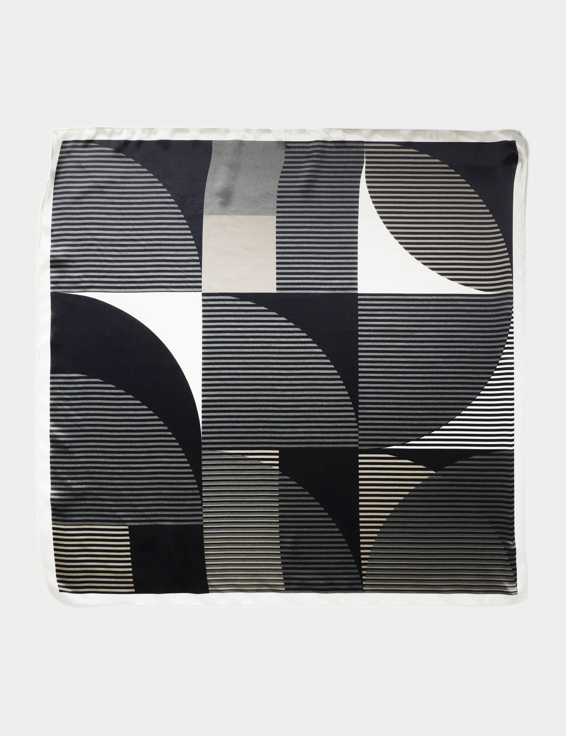 Auto silk stripe scarf from the Autograph collection, British brand