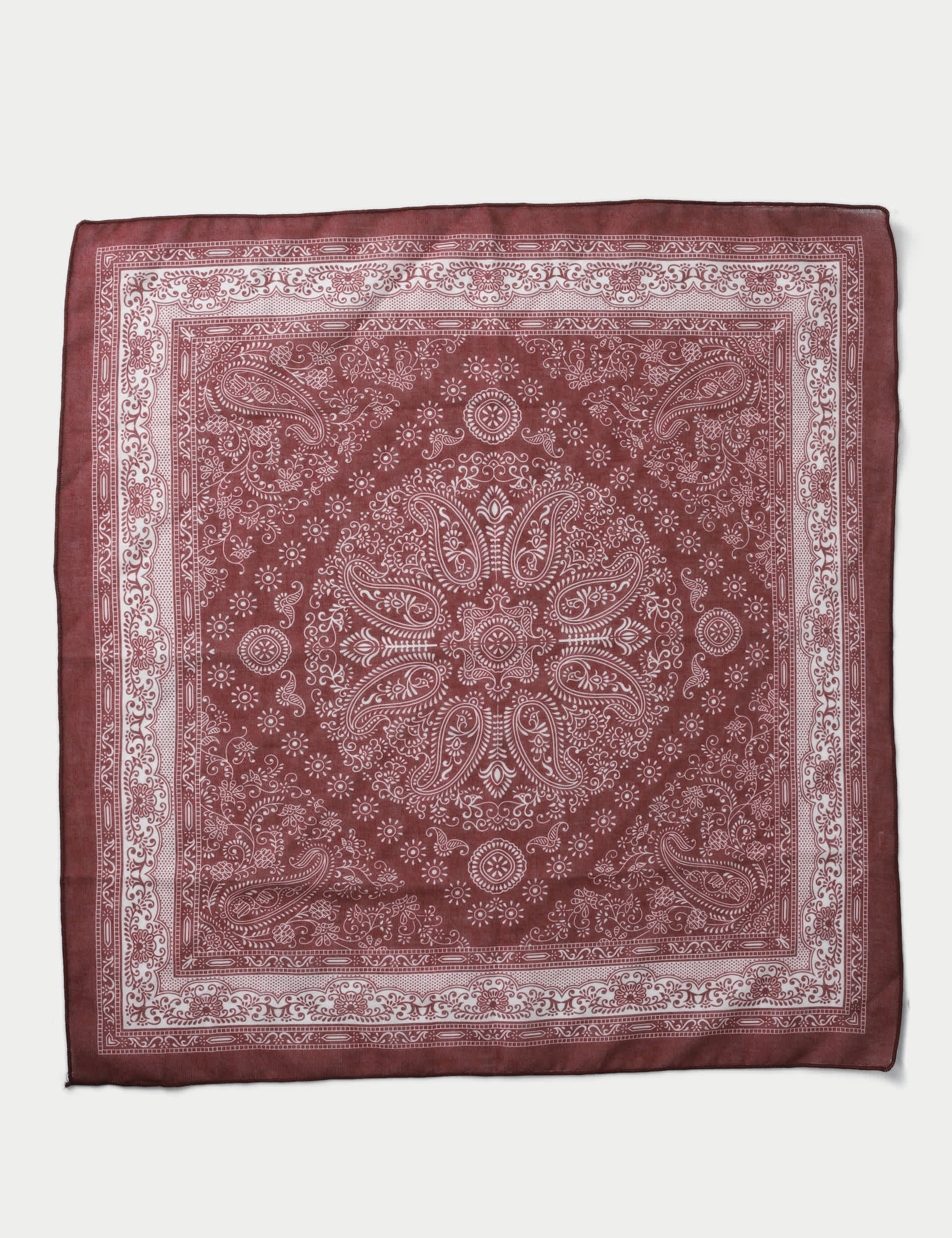M&S Paisley Scarf in polyester, UK version
