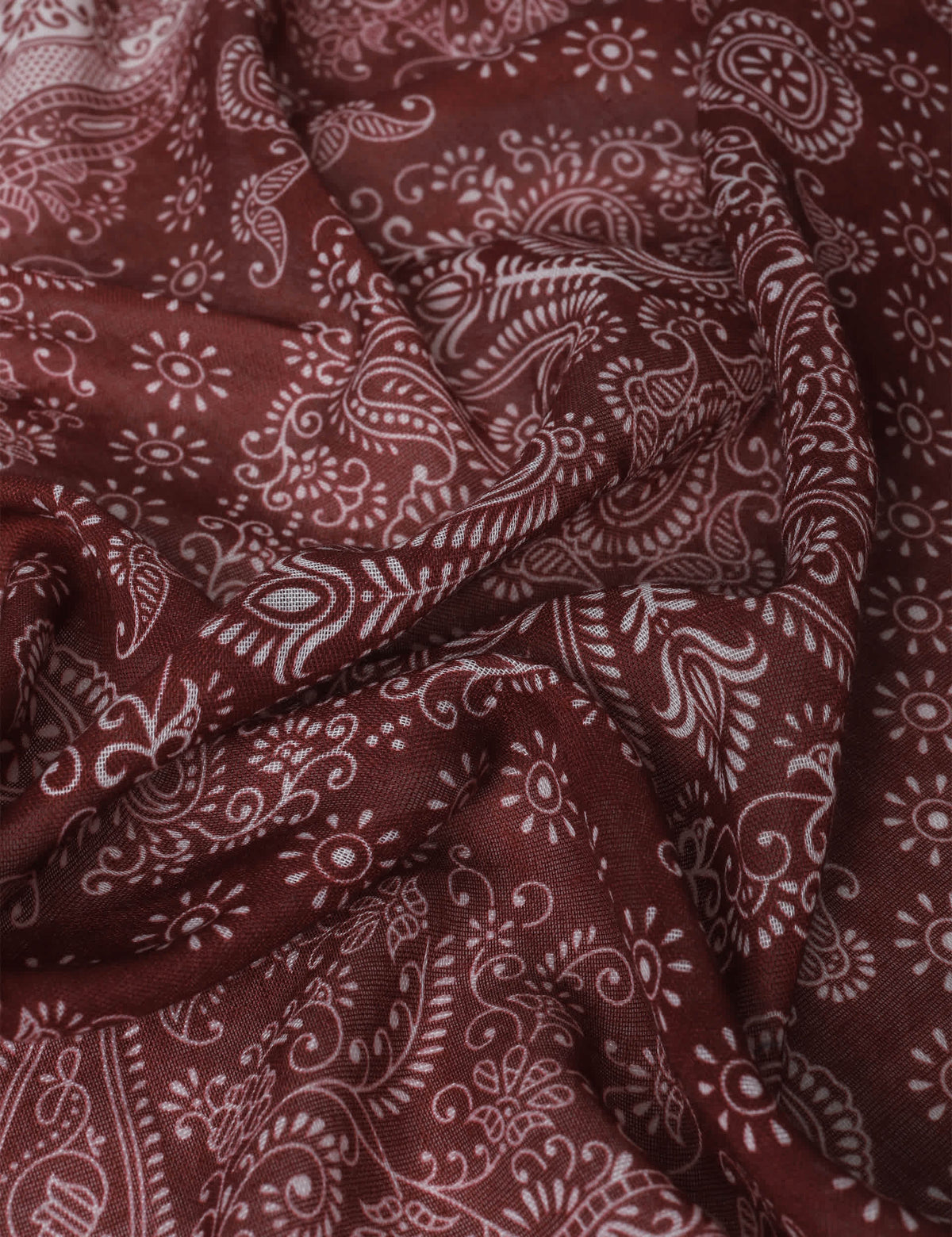 M&S Paisley Scarf in polyester, UK version