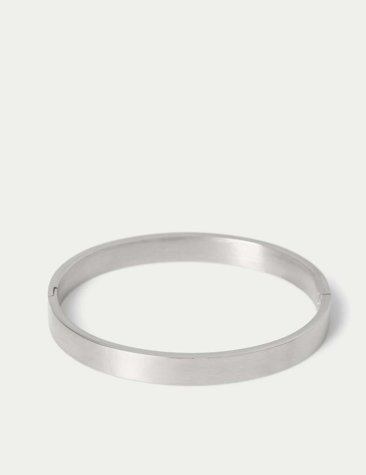 Autograph stainless steel bangle - British product